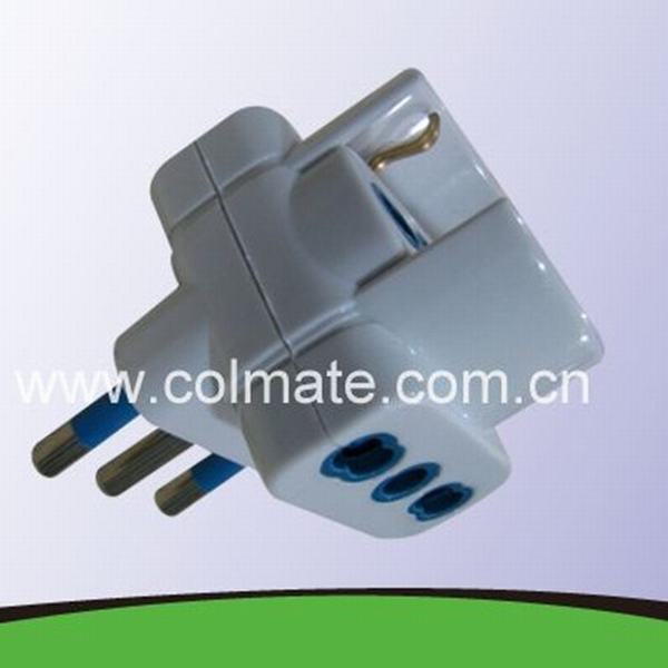 China 
                        250V 10A Italian Standard Electrical Plug Adapter
                      manufacture and supplier