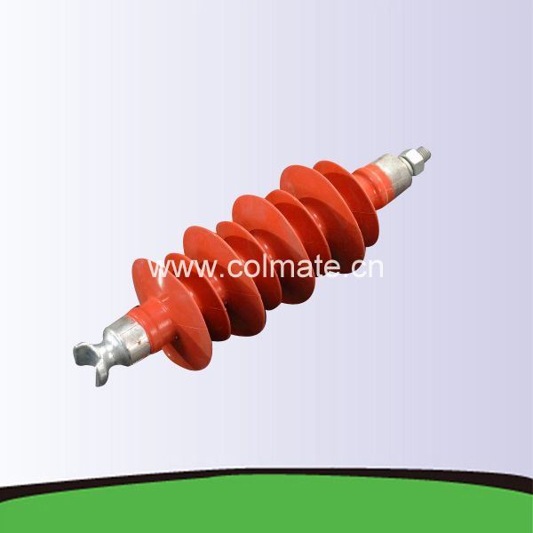 
                Isolateur composite de type à broche 33kv Polymer polymère polymère synthétique silicone PIN Isolateur de tige longue pour montant 5 kn 10 kn 12 kn 11 kv 66 kv
            