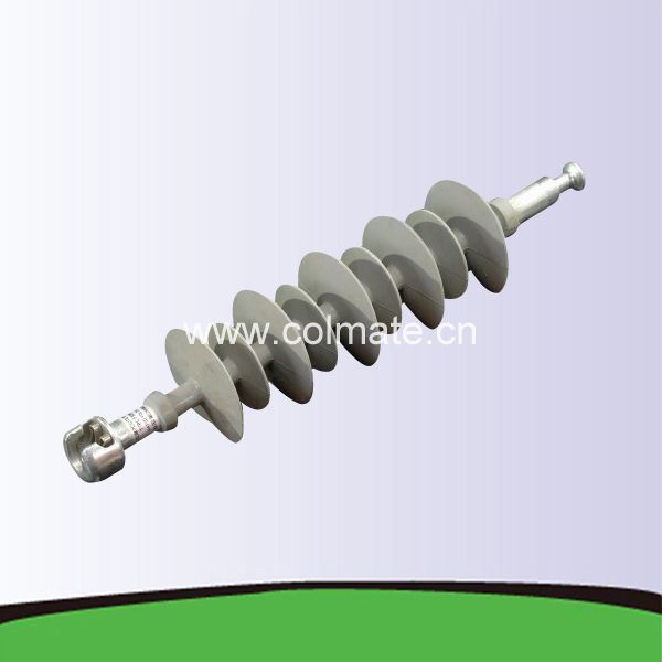 33kv Suspension Composite Insulator Polymer Polymeric Synthetic Silicon Strain Tension Long Rod Insulator 70kn 120kn 160kn 210kn 33kv 66kv 72.5kv 110kv 132kv
