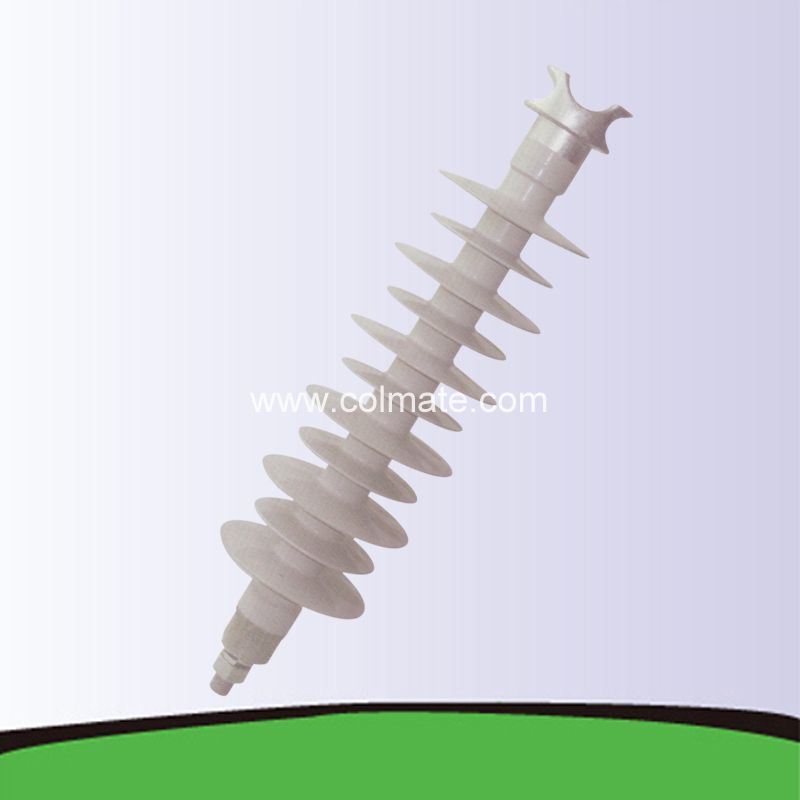36kv Pin Type Composite Insulator Polymer Polymeric Synthetic Silicon Pin Post Long Rod Insulators 5kn 10kn 12kn 33kv 66kv