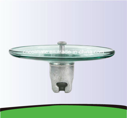 70kn Toughened Glass Insulator Suspension Tension Disc Insulator Anti-Pollution 120kn 160kn 210kn AC DC High Voltage Fog Type Cap Ball Socket Open Air Profile