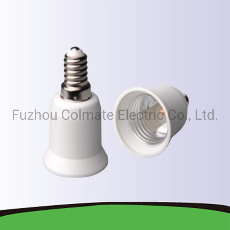 
                El adaptador Portalámparas E14 a E27 Socket de la luz de la base de lámpara casquillo E27 a E14 Convertidor Adaptador
            