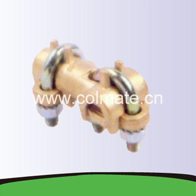 China 
                        Bolt Type Clamp Brass Connector with U Bolt Power Fitting Saddle
                      manufacture and supplier