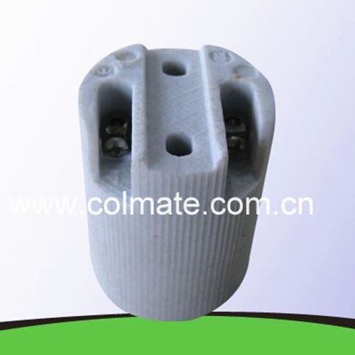 Китай 
                                 E14 фарфор Керамический держатель лампы лампу в патрон лампы Lampholder E14, E39, E40 B22                              производитель и поставщик