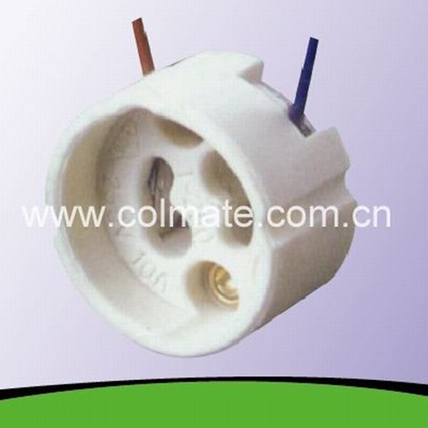 China 
                        GU10/Gz10 Steatite Halogen Lamp Holder with UL Approved
                      manufacture and supplier