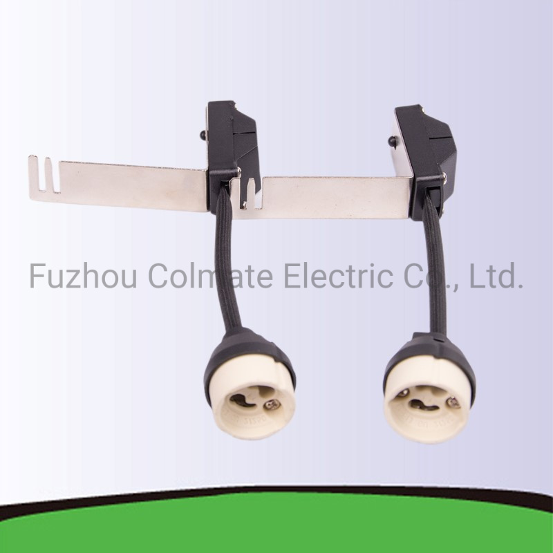 China 
                Suporte de lâmpada GU10 Gz10 suporte de lâmpada com halogéneo aprovado pela UL Suporte da lâmpada, casquilho da lâmpada da base do suporte da lâmpada
              fabricação e fornecedor