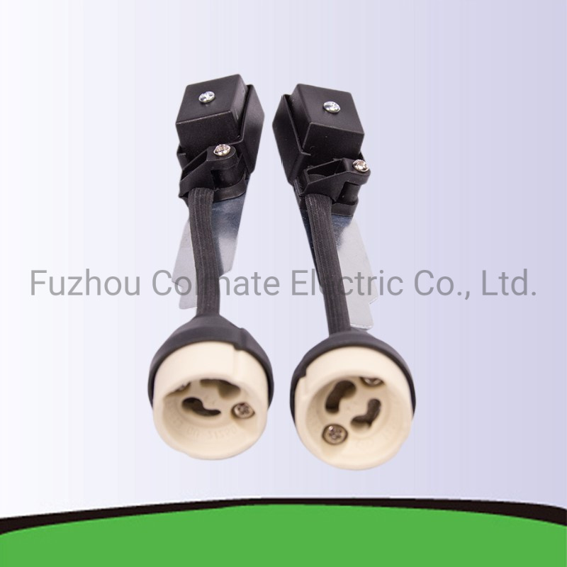 Cina 
                Portalampada GU10 connettore femmina per lampada GZ10 con alogeni approvati UL Portalampada base lampada
              produzione e fornitore