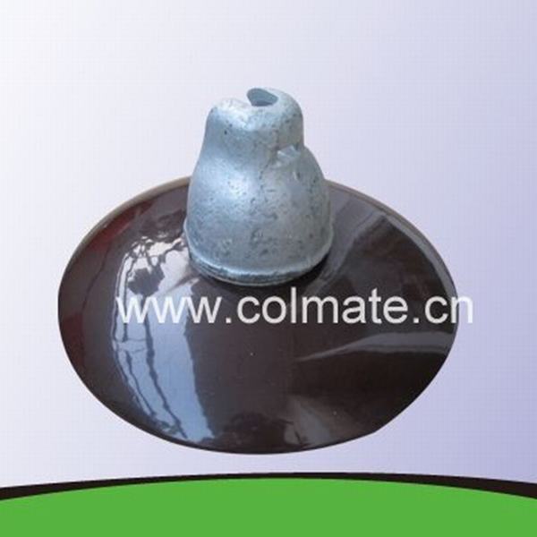 High Voltage Disc Style Porcelain (Ceramic) Insulator with ANSI Standard