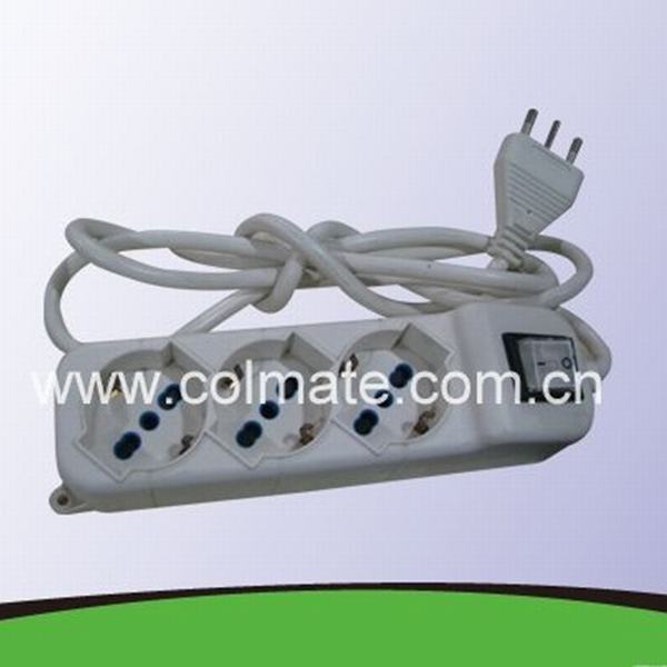 China 
                        Italian Type 3 Ways Power Extension Socket with Switch
                      manufacture and supplier