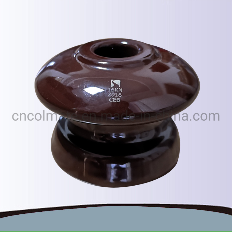 China 
                                 Isolador do binóculo de porcelana do VE Carretel de cerâmica Isolador Bilros 12kn ED-2b ANSI 53-1 53-2 Treinador do Molinete Alta Tensão do VE 11kv 33kv                              fabricação e fornecedor