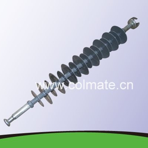 Polymeric Suspension Insulator Composite Silicon Polymer Synthetic Insulator 11kv 22kv 33kv 66kv 70kn Tension Strain Long Rod