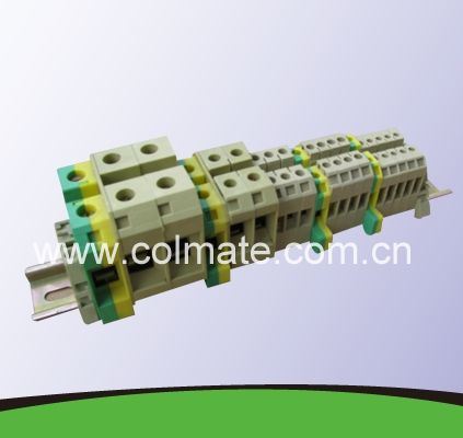 
                                 Morsettiera con connettore terminale per barra connettore elettrico PA PE PP Grand Connector a 12 vie approvato CE in plastica per PC                            