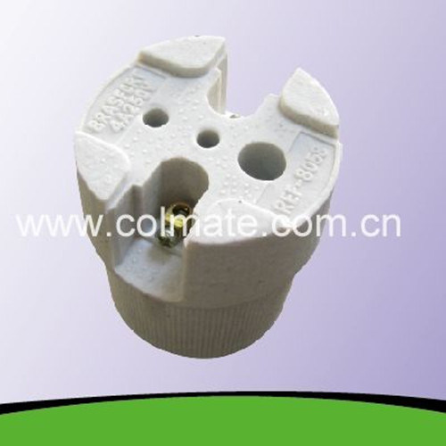 Cina 
                                 Lampada in ceramica con portalampada in porcellana UL standard E26 e E27 Portalampada della base per lampada E14 E39 E40 B22                              produzione e fornitore