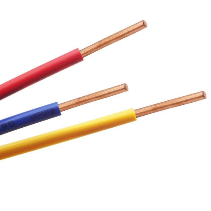 (ZR) BV 1.5/2.5/4/6mm² 450/750V Low-Voltage Flame-Retardant Single-Core Copper Wire for Home Improvement Engineering