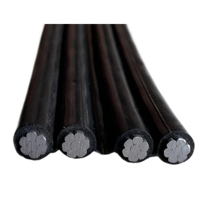 BS-Jklyj 0.6/1kv 16-120mm 2-4 Core Outdoor Aluminium Core Connected Parallel Overhead Insulated Cables