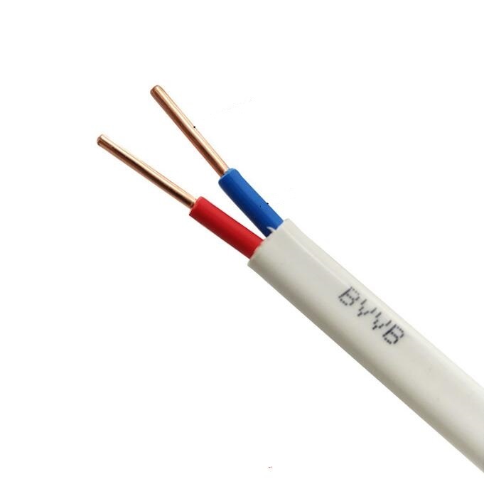 
                BVVB 2X1.5mm2 450/750V 2/3 Core mejoras en el hogar Especial núcleo de cobre Cable plano revestido
            