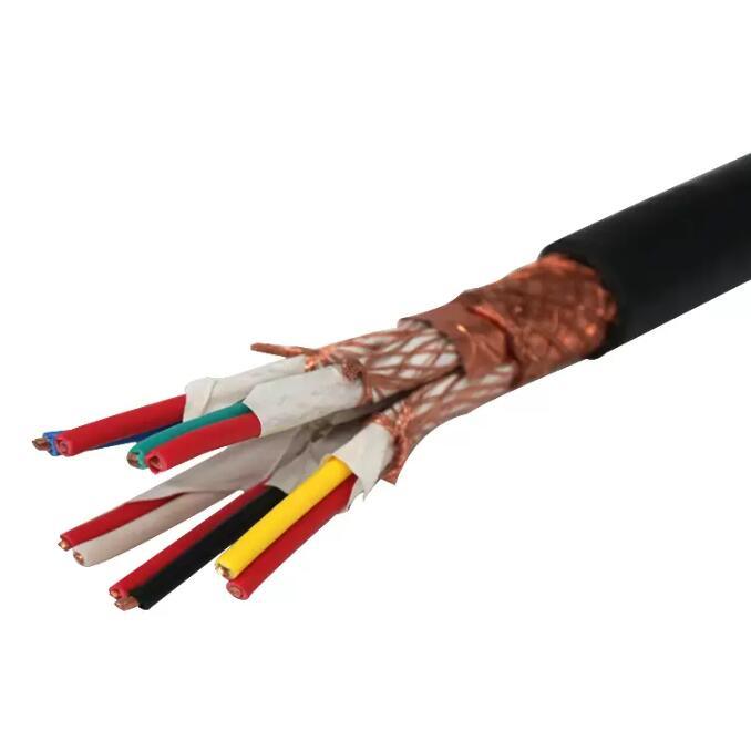 Djy (P) Vp 300/500V 0.5-24mm² Copper Core XLPE Insulated Copper Wire Braided Shielding Computer Cable