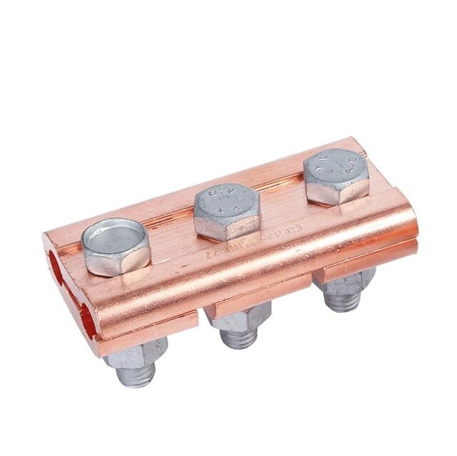 China 
                Jbt 16-240mm2 Overhead Cable Branch Wire Clamp Copper Parallel Trench Splicing Fitting
              manufacture and supplier
