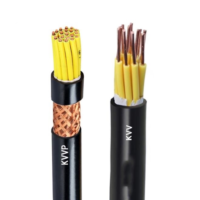 Kvv/Kvvp 450/750V 0.5-10mm² 2-61cores Copper Core Sheathed Control Cable