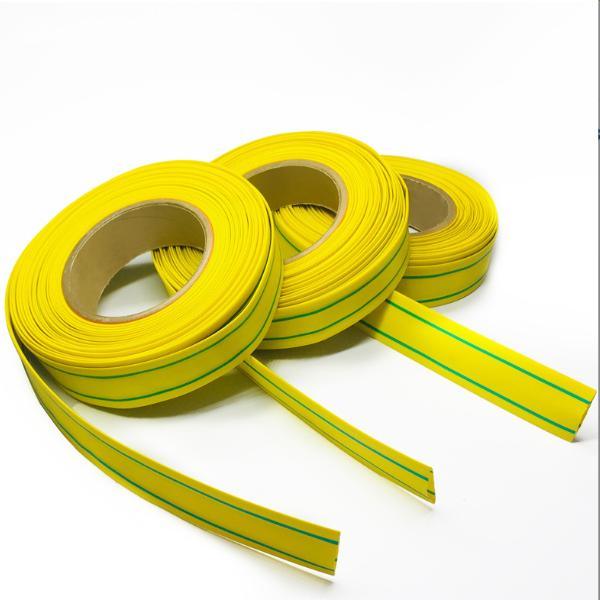 
                Rsg 1.0-1500.6/1kv mm de cuivre jaune et vert de la bague de rangs Two-Color le fil de masse du tube de marquage isolement retardateur de flamme Tube thermorétractable
            