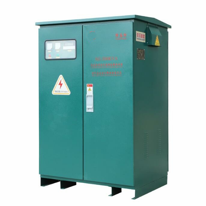 Sg 100-3600kVA 380-3300V Three-Phase Tunnel Special Booster Dry-Type Transformer Tunnel Construction Step-up Transformer Tunnel Special Power Cabinet