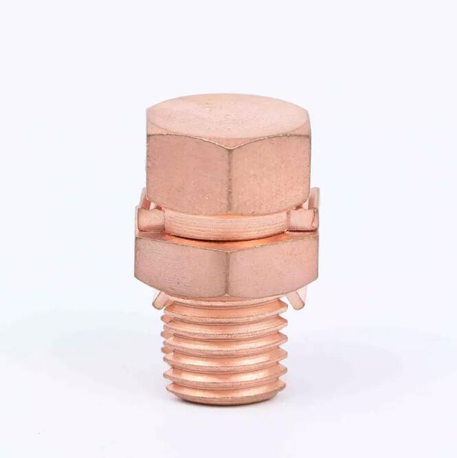 Tj 16-240mm² Copper Bolt Connection Wire Clamp Split Type Bolt Connector