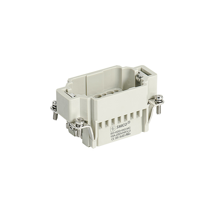 China 
                        09160423001 Han Heavy Duty Connector 42 Pin Male Insert Heavy Load connector
                      manufacture and supplier