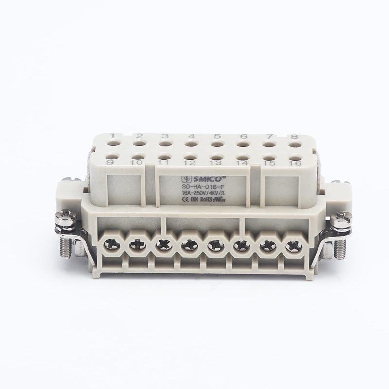 China 
                        09200162812 09200162612 16 Pins Industrial Multi Pin Plug and Socket Heavy Duty Connector
                      manufacture and supplier