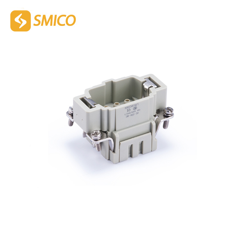China 
                        09330062602 He-006-Mc 6pin Crimping Type Heavy Duty Connectors
                      manufacture and supplier