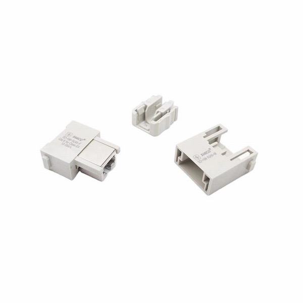 China 
                        09454001520 RJ45 Apt/2 Gl CAT6A Plug 8p Han-Modular for Heavy Duty Connectors
                      manufacture and supplier