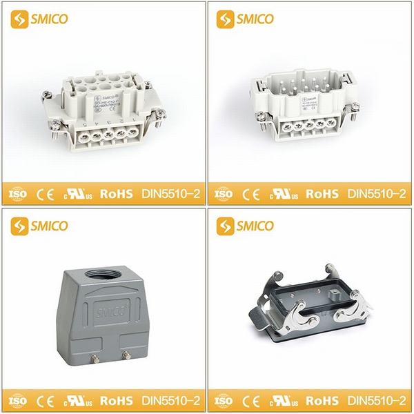 China 
                        10pin Screw Connector Heavy Duty Rectangular Male Female Connector
                      manufacture and supplier