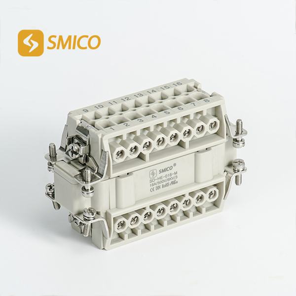 16pin Female Male Heavy Duty Connector with UL Certificate