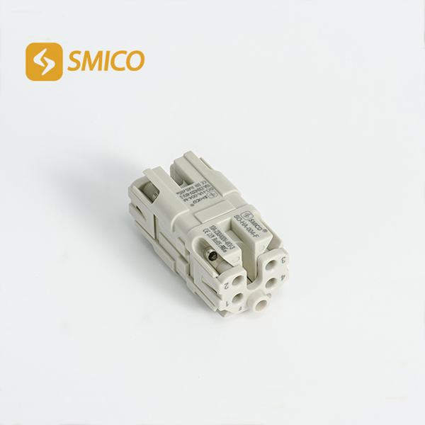 China 
                        4pin 10A Screw Industrial Heavy Duty Connector Replace Harting
                      manufacture and supplier