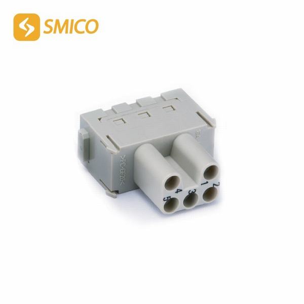 China 
                        Cage Clamp Terminal 5 Pin Heavy Duty Connector
                      manufacture and supplier