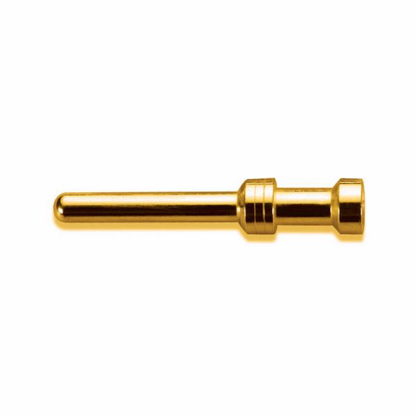 Cesm-0.37, Cesm-0.5, Cesm-0.75, Cesm-1.0, Cesm-1.5, Cesm-2.5, Cesm-4.0 16A Gold Plated Male Crimping Pins for Hee Heavy Duty Connectors