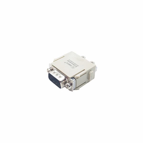 Electrical Harting Modular 9 Pin Connectors with Silver Plated Contacts Heavy Duty Connector 09140093001