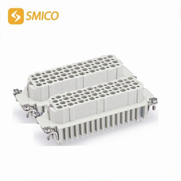 China 
                                 Encastre hembra han 64D 64 para conectores de alimentación de altas prestaciones HD-128-FC Polos                              fabricante y proveedor