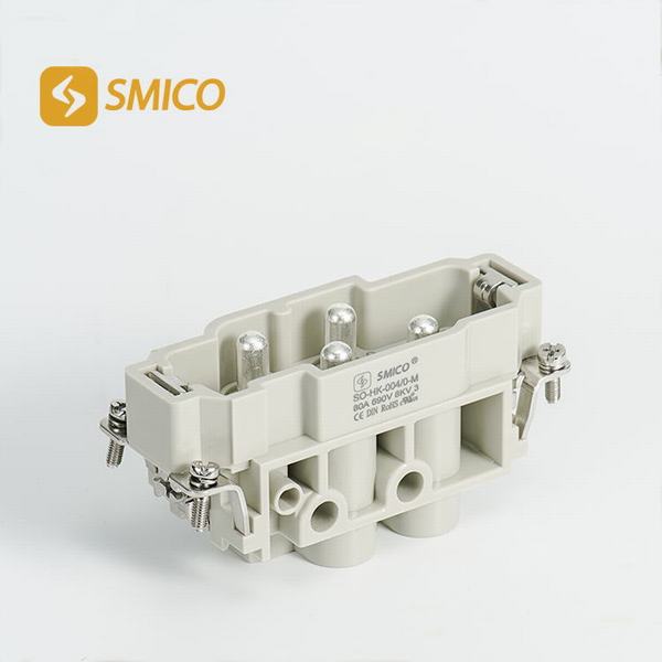 HK-004/0-M 80A Side Entry Double Buckle Heavy Duty Connector