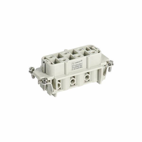 China 
                        HSB-006-F High Current Waterproof Female Plug Connector with Cable
                      manufacture and supplier