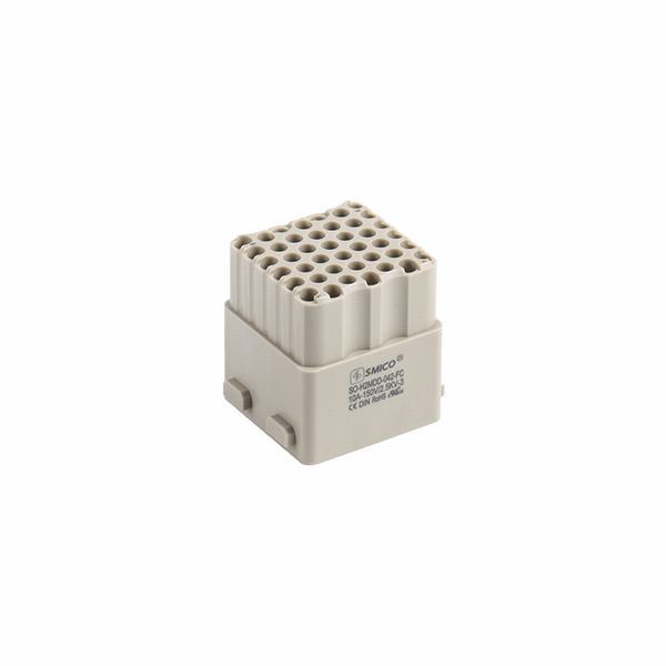 China 
                        Han H2mdd Heavy Duty Electrical Connector High Contact Density 42 Pin
                      manufacture and supplier