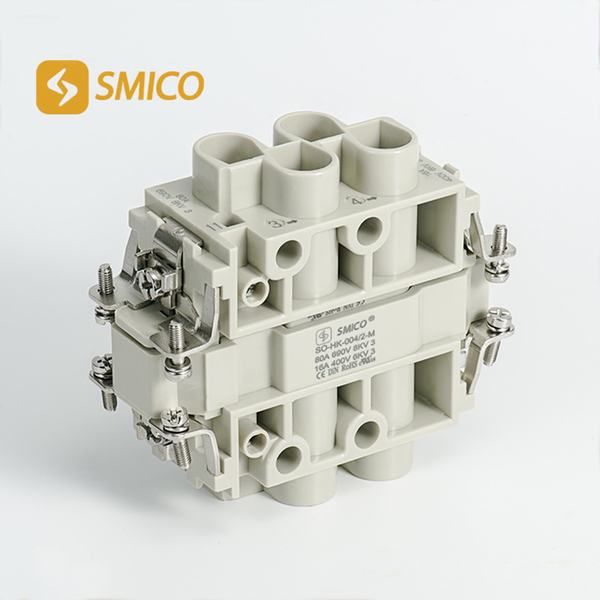 China 
                        Han K 4/2 Terminal Rectangular Female Male Connector
                      manufacture and supplier