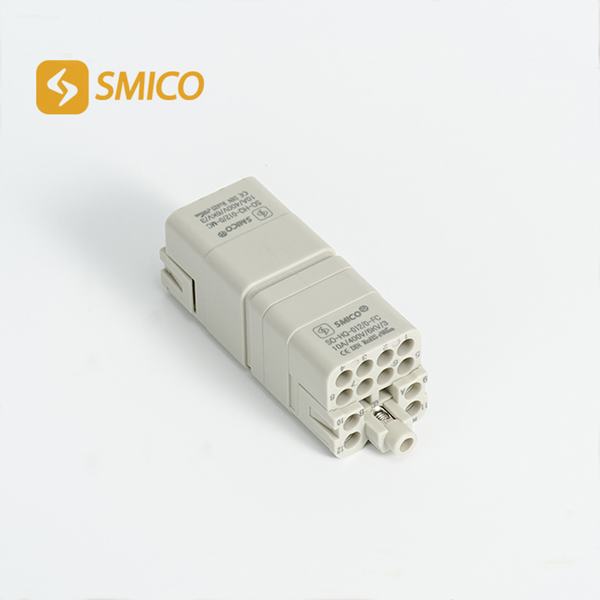 China 
                        Han Q 12/0 Smico Heavy Duty Connector Similar Harting 09120123001
                      manufacture and supplier