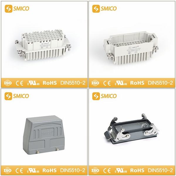 China 
                        Han72dd Heavy Duty Crimp Terminal Connector Rectangular Waterproof Connector
                      manufacture and supplier