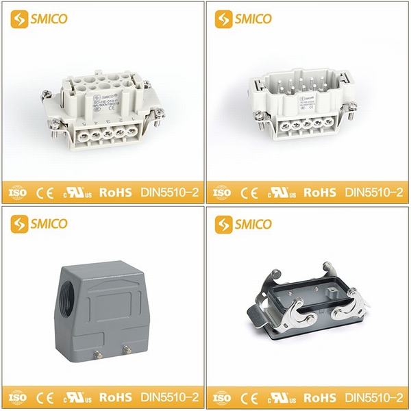 China 
                        Heavy Duty Connector 10pin 16A Rectangular Connector
                      manufacture and supplier
