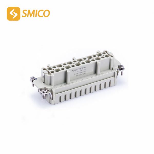 China 
                        Heavy Duty Connector 24pin Crimp Terminal Rectangular Connector
                      manufacture and supplier