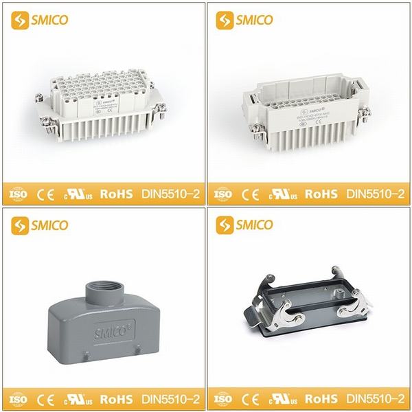 China 
                                 Robuster Steckverbinder 72-polig, HDD-Serie 10A, Ähnlich Harting 09160723101                              Herstellung und Lieferant
