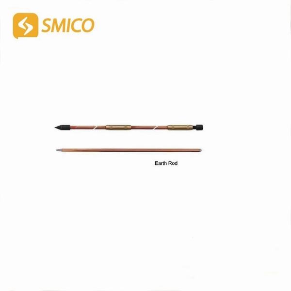 High Quality Copper Clad Steel Earthing Rod, Copper Bonded Earth Rod, Ground Rod