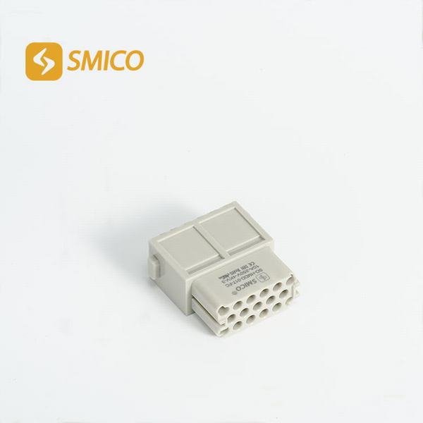 China 
                        Hmdd-017-Mc/FC 17pins Crimp Module Heavy Duty Connector Similar with Han Ddd Module
                      manufacture and supplier
