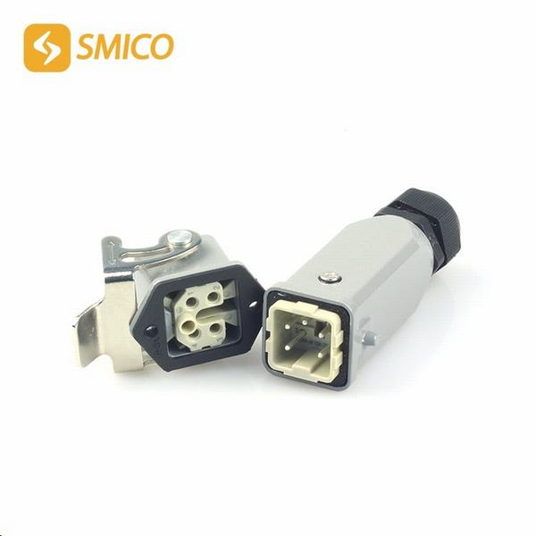 China 
                        Industrial Harting Modular Ha-004, 5 Pins Heavy Duty Connector
                      manufacture and supplier