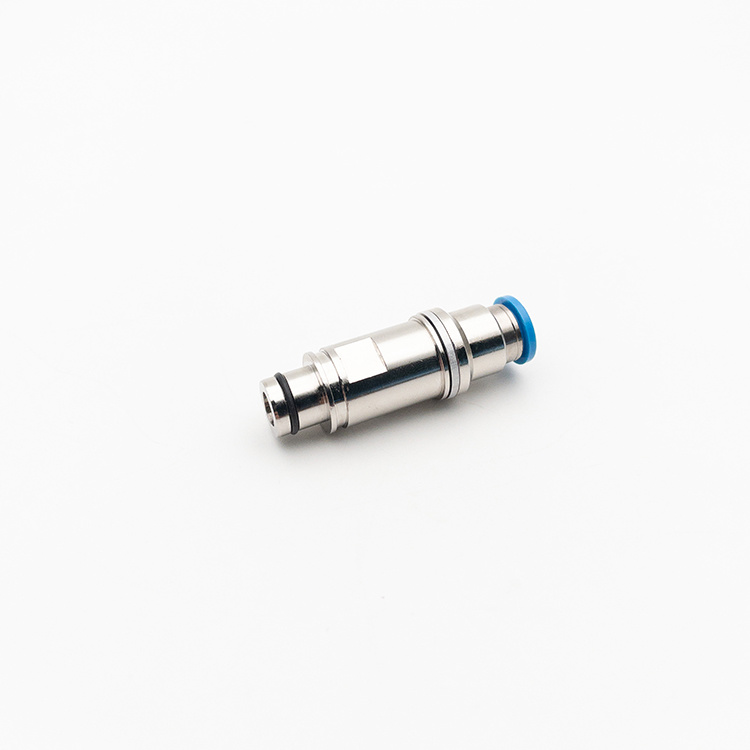China 
                                 Pneumatischer Kontakt Metall OD 8mm Stecker für Hochleistungs-Steckverbinder                              Herstellung und Lieferant